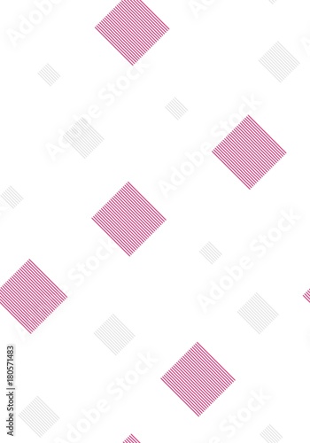 Seamless pattern with squares on a white background. Repeating vector pattern.
