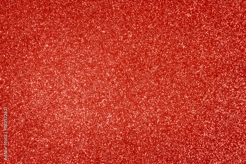 Red glitter texture and background