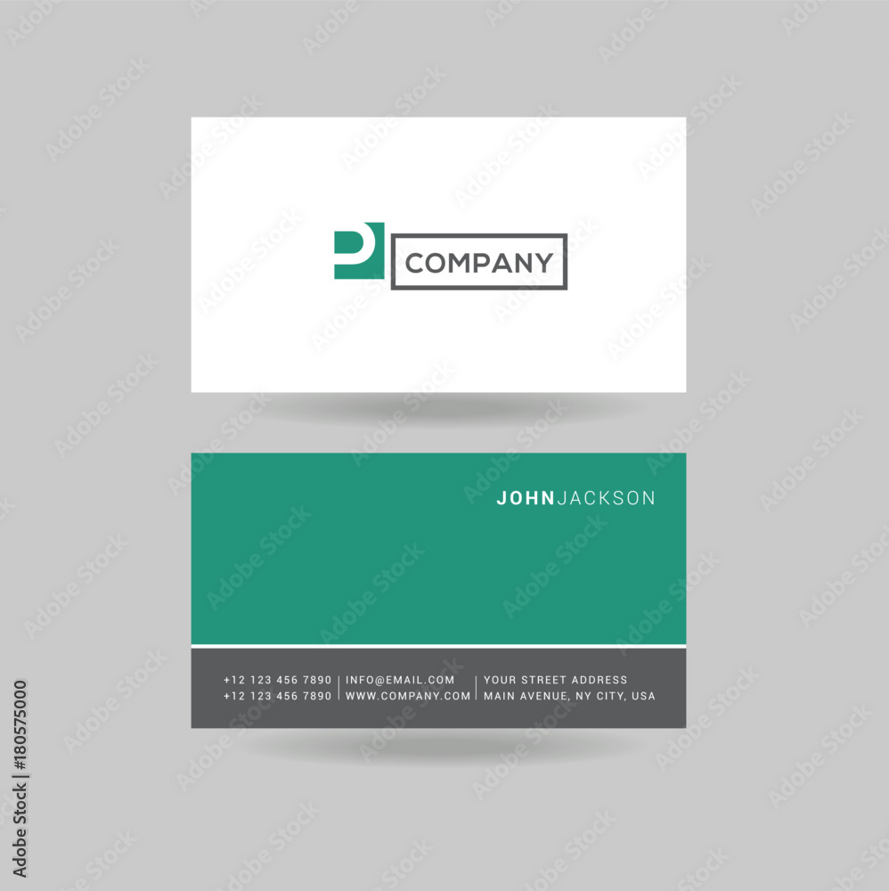 Letter G Logo Icon with Business Card Template Vector. Letter G Logo Icon with Business Card Template Vector.