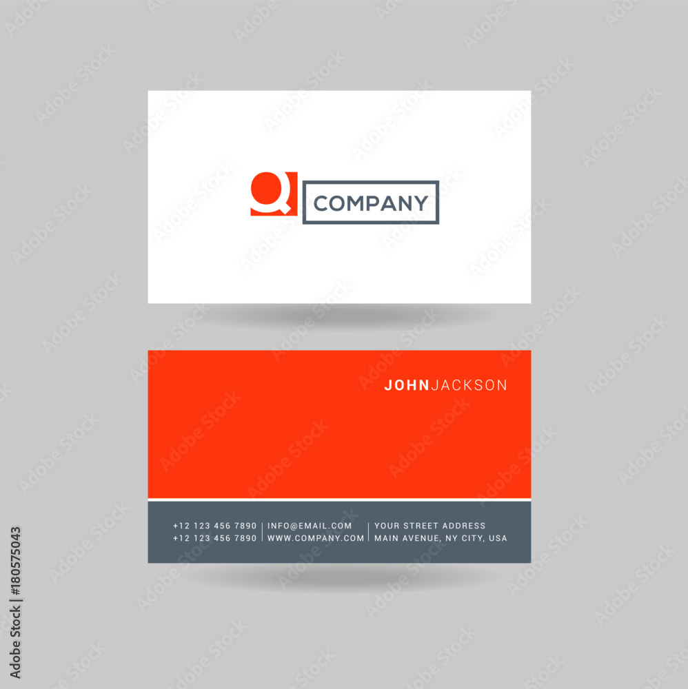 Letter G Logo Icon with Business Card Template Vector. Letter G Logo Icon with Business Card Template Vector.