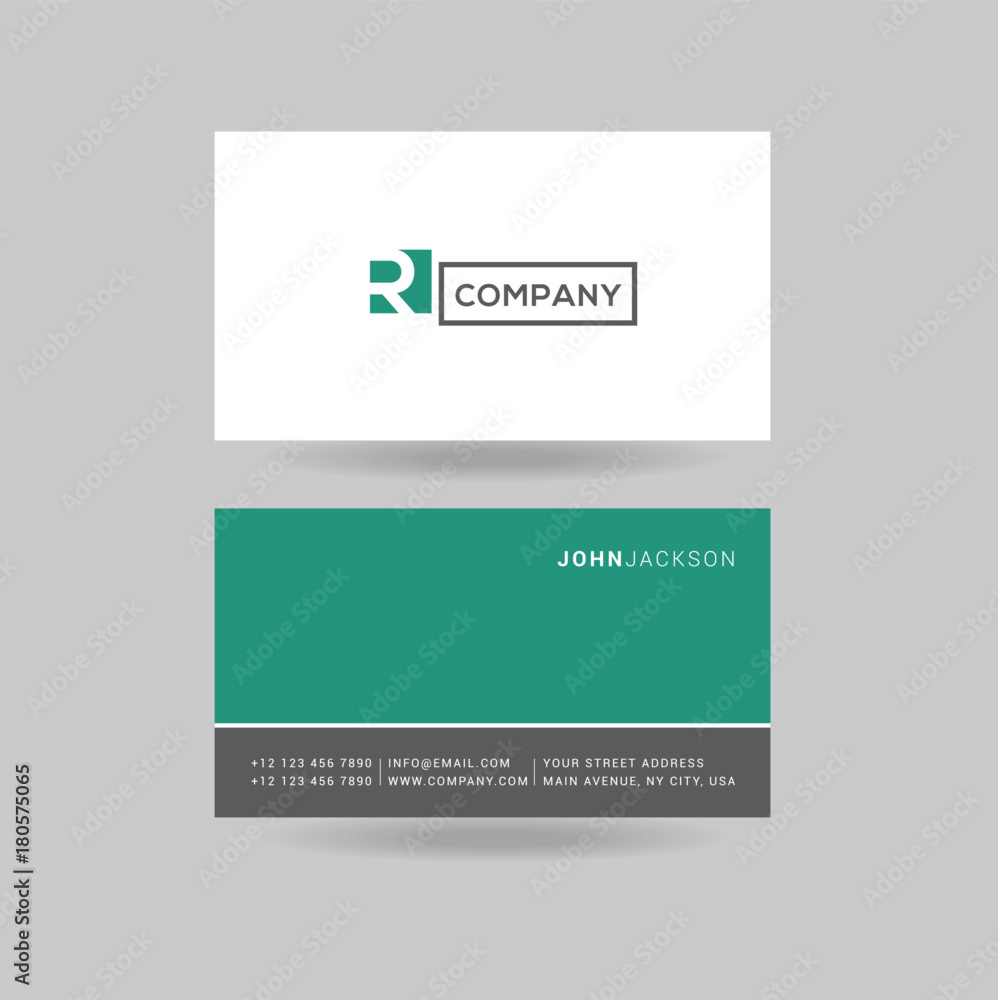 Letter G Logo Icon with Business Card Template Vector. Letter G Logo Icon with Business Card Template Vector.
