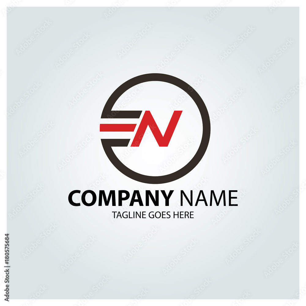 Letter N logo design template. Vector illustration Letter N logo design template. Vector illustration