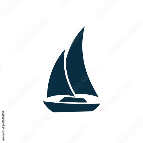Marine Nautical Icon Vector Set