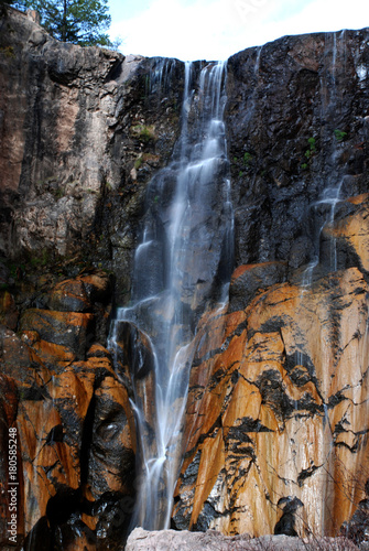 Valokuva Creel waterfall in Mexico