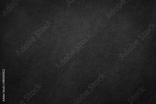 Black leather texture background, Leather  background. photo