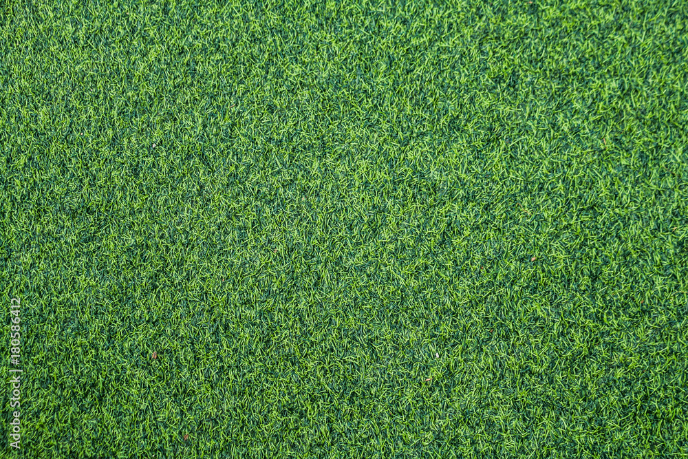 Fototapeta premium Artificial turf green floor background.