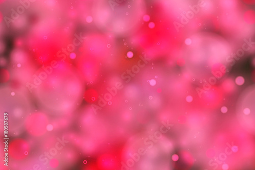 Pink magic light in the dark, abstract background