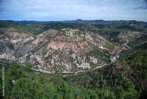 Landscape in Barranca del Cobre photo