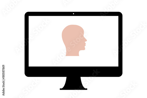 PC - Kopf im Profil