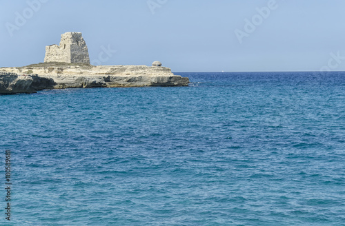 The seascape of the South Apulia