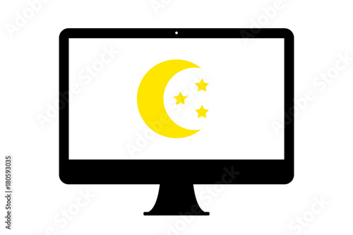 PC - Mond und Sterne
