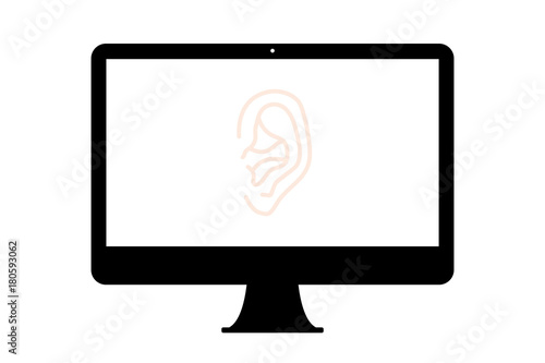 PC - Ohr im Profil
