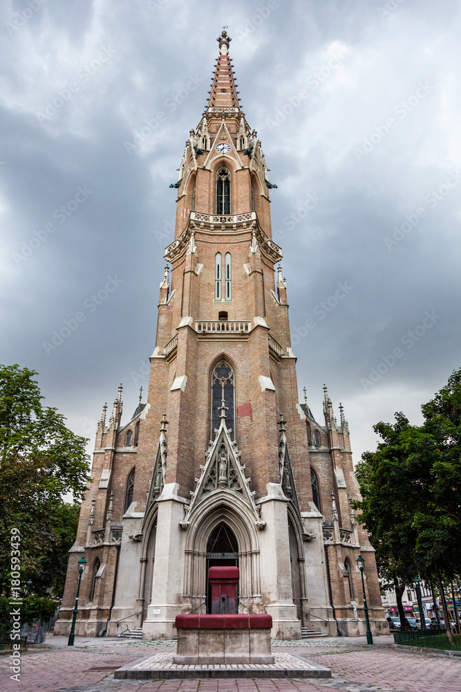 Obraz premium St. Othmar among the white tanners Catholic church in Vienna