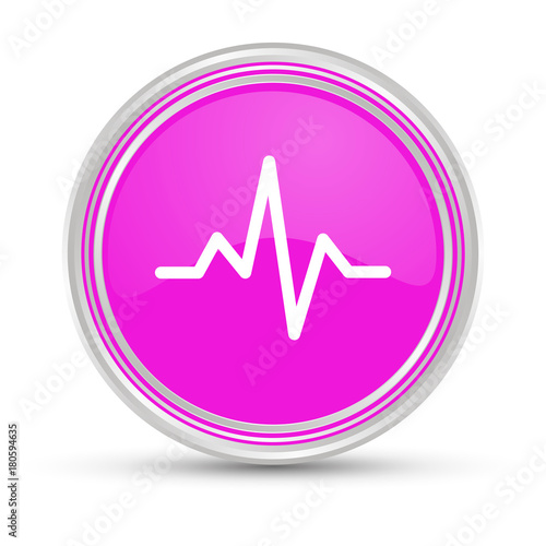 Pinker Button - Pulsschlag