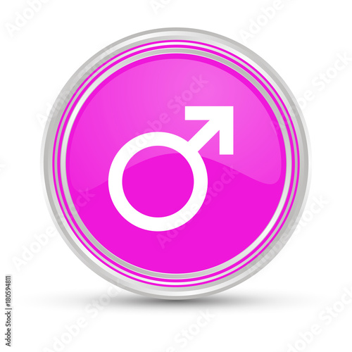 Pinker Button - Symbol für Mann