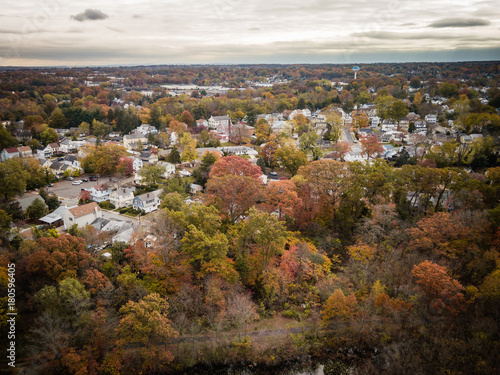 Aerial of Milltown New Jersey