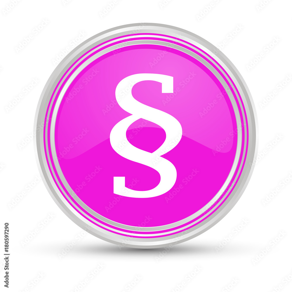 Pinker Button - Paragraph Symbol Pinker Button - Paragraph Symbol
