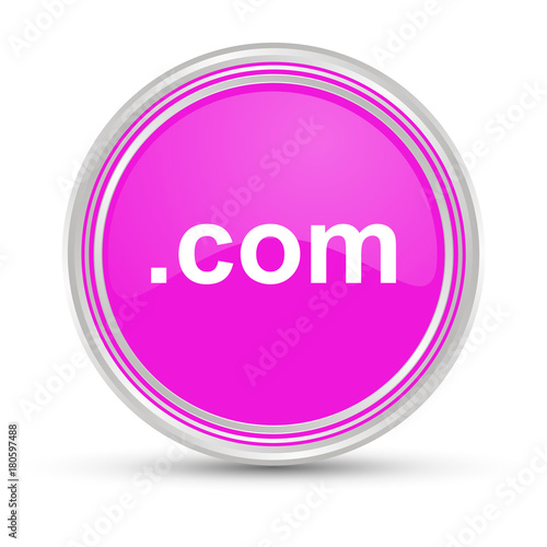 Pinker Button - .com Domain