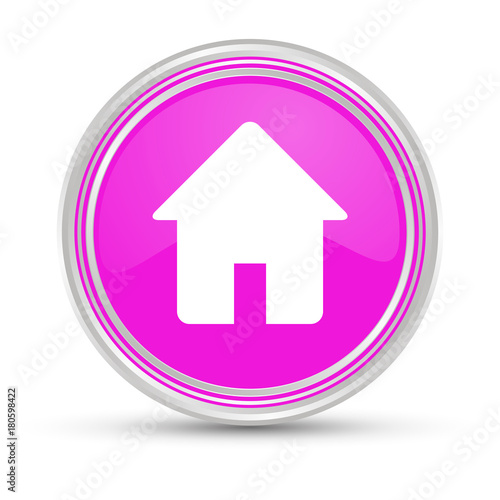 Pinker Button - Haus