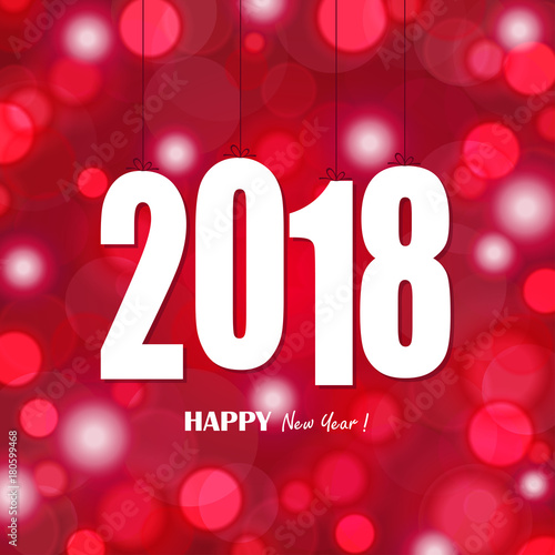 hang tags with year 2018