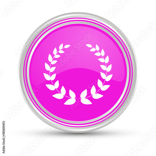 Pinker Button - Kranz