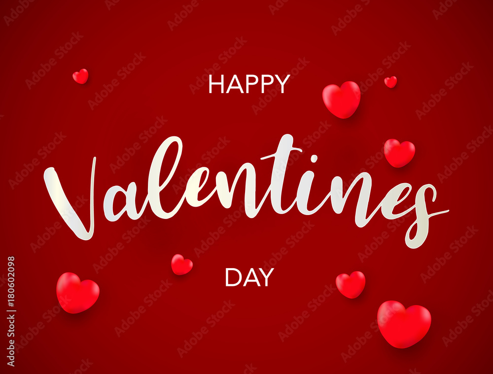 Valentines day background with balloons heart Valentines day background with balloons heart