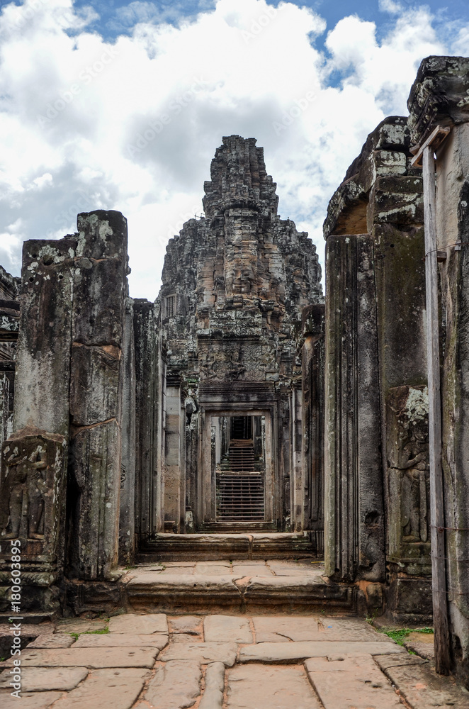 temple view in Cambodia