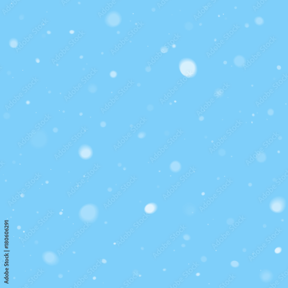 falling snow background texture vector illustration