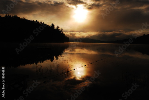 Paradox Lake NY  sunrise