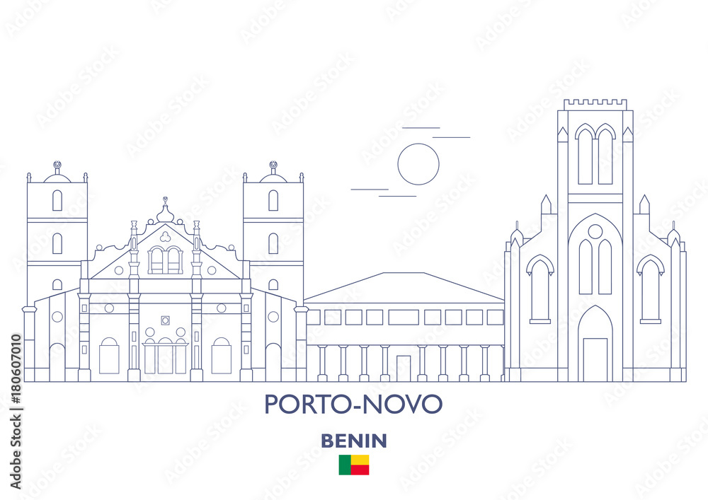 Porto-Novo City Skyline, Benin