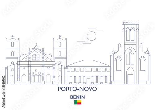 Porto-Novo City Skyline  Benin