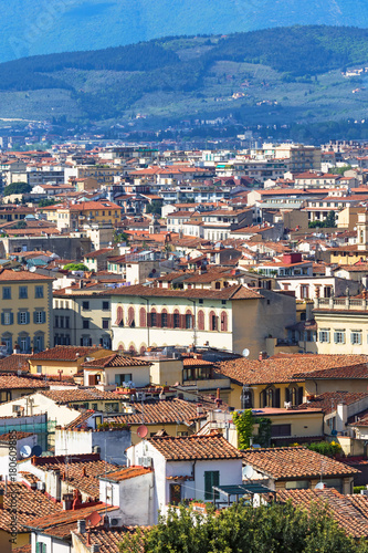 Skyline of Florence in Italy