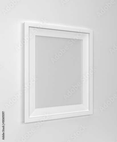 Blank frame mockup