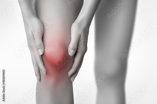 Canvas Print Knee pain