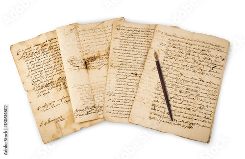olds  manuscripts with nib