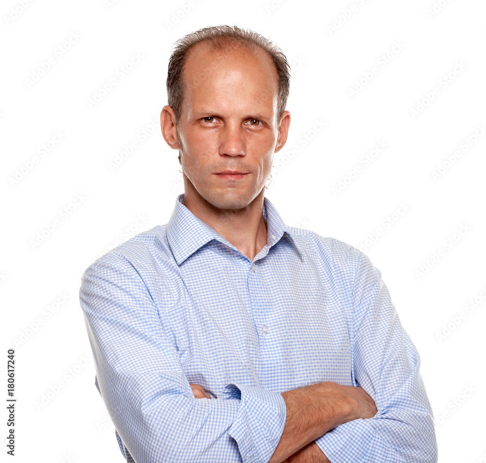 Young serious man Young serious man