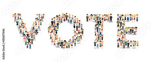Vote with people.