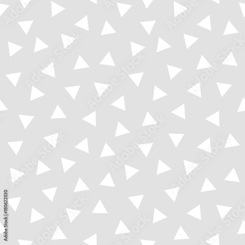 Simple Triangle Seamless Pattern Background, Vector illustration