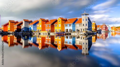 Bunte Häuser Groningen Hafen
