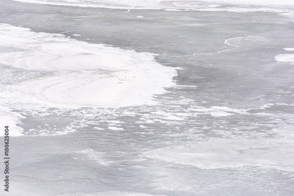 texture of ice on a frozen river. lovely nature background in winter texture of ice on a frozen river. lovely nature background in winter