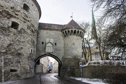 The Paks Margareeta or Fat Margaret, an ancient defensive tower in Tallinn, Estonia, now the Estonian Maritime Museum (Eesti Meremuuseum) photo