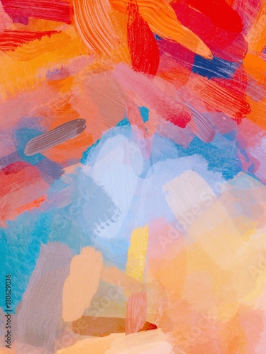 Adorable soft-colored painting texture. Perfect as trendy background for branding, packaging design