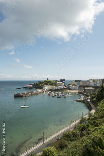 Tenby coastal town in Pembrokeshire South Wales