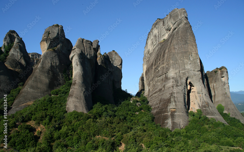 Felstürme bei den Metéora-Klöstern