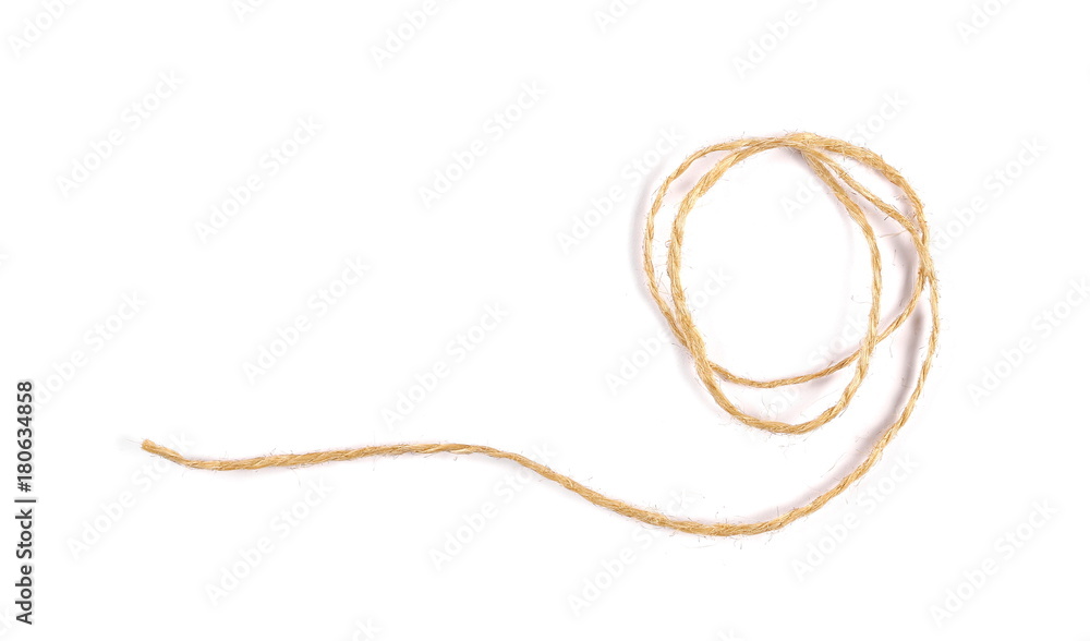 Strings isolated on white background texture Strings isolated on white background texture