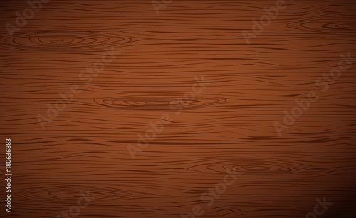 Dark brown wooden cutting, chopping board, table or floor surface. Wood texture.