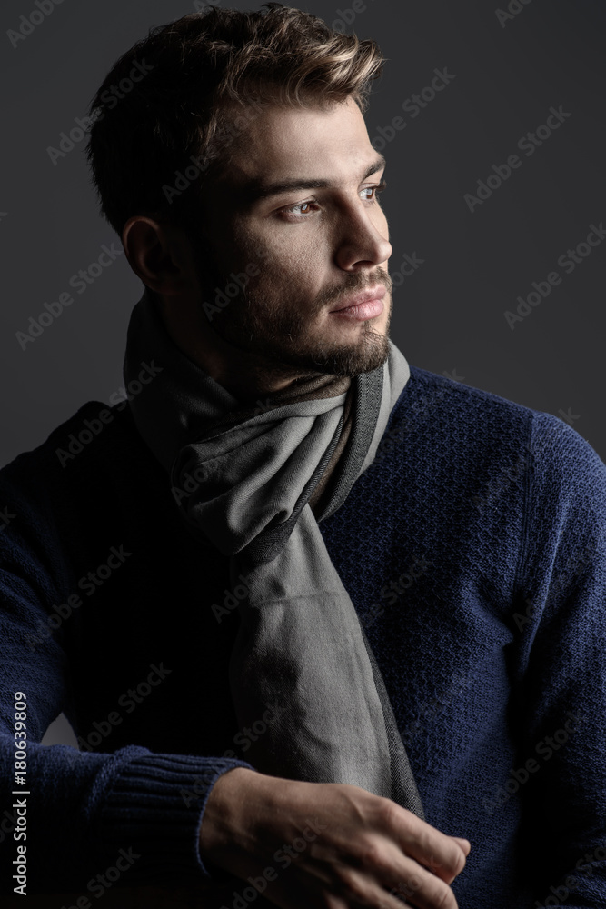 scarf and sweater scarf and sweater