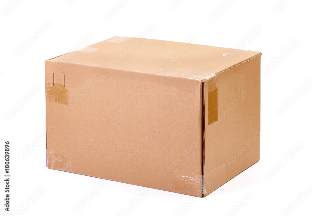 Unopened Cardboard Box Unopened Cardboard Box