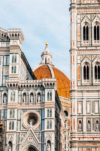 famous duomo cathedral of florence, italy photo