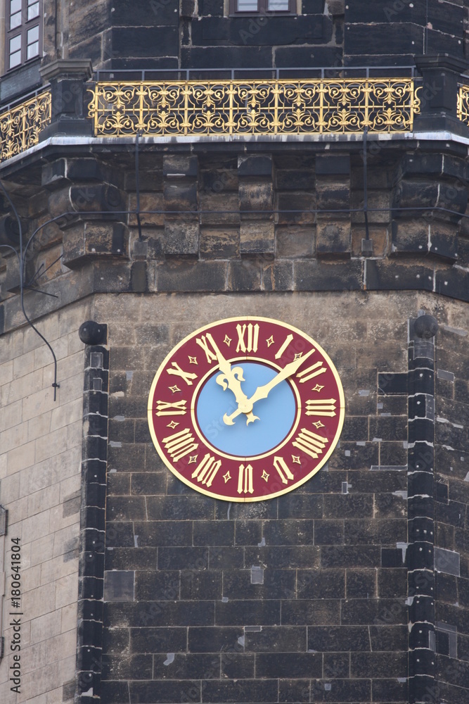 Dresden amasing Hausmannsturm tower - Germany